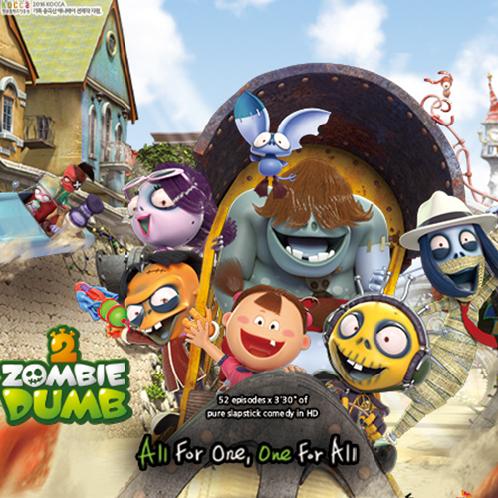 ZOMBIEDUMB Season2, Uproarious slapstick comedy resumes!